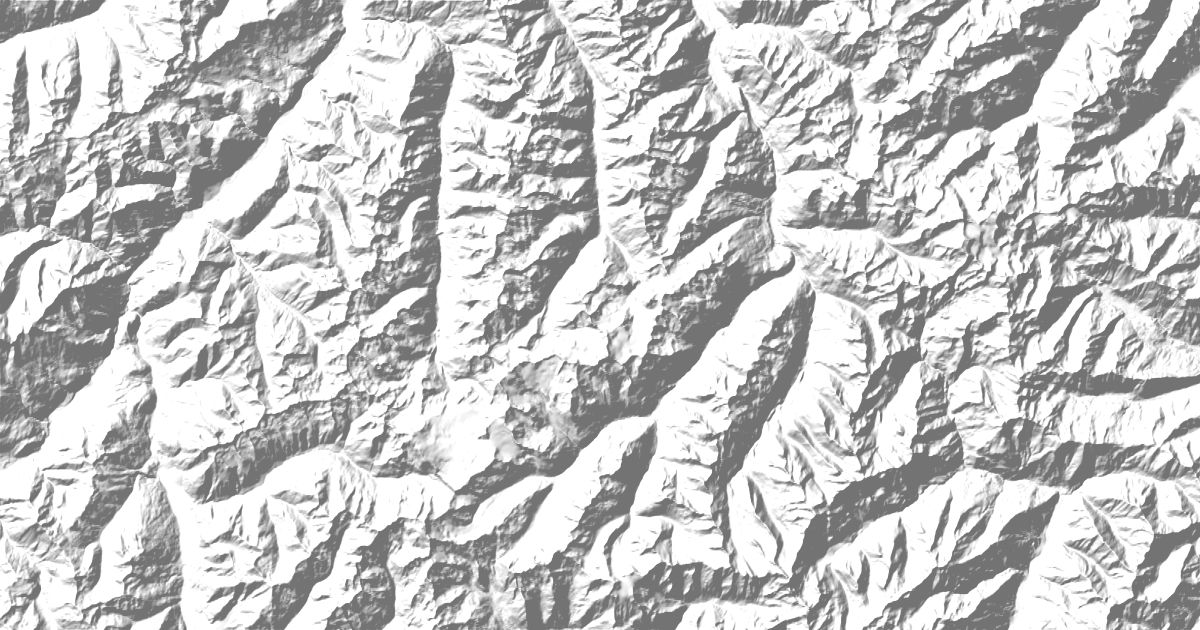 Map of 13 places in Ötztal Alps