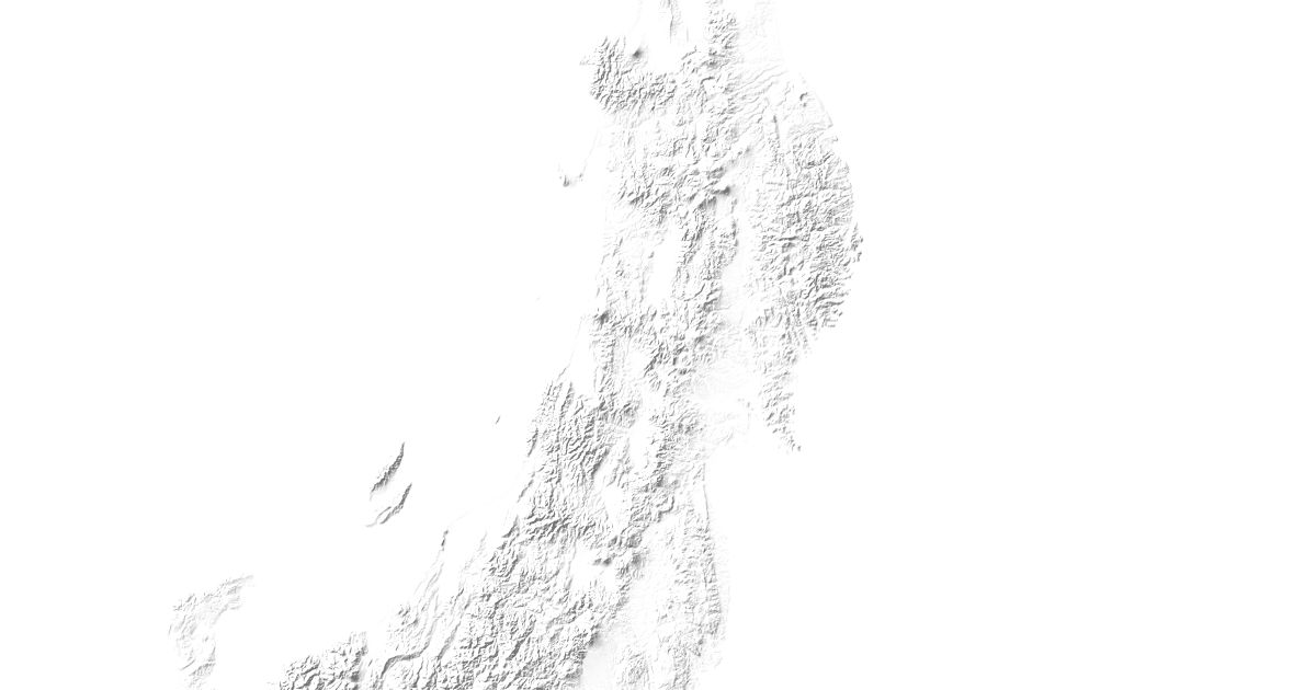 Map of 7 places in Ou Mountains