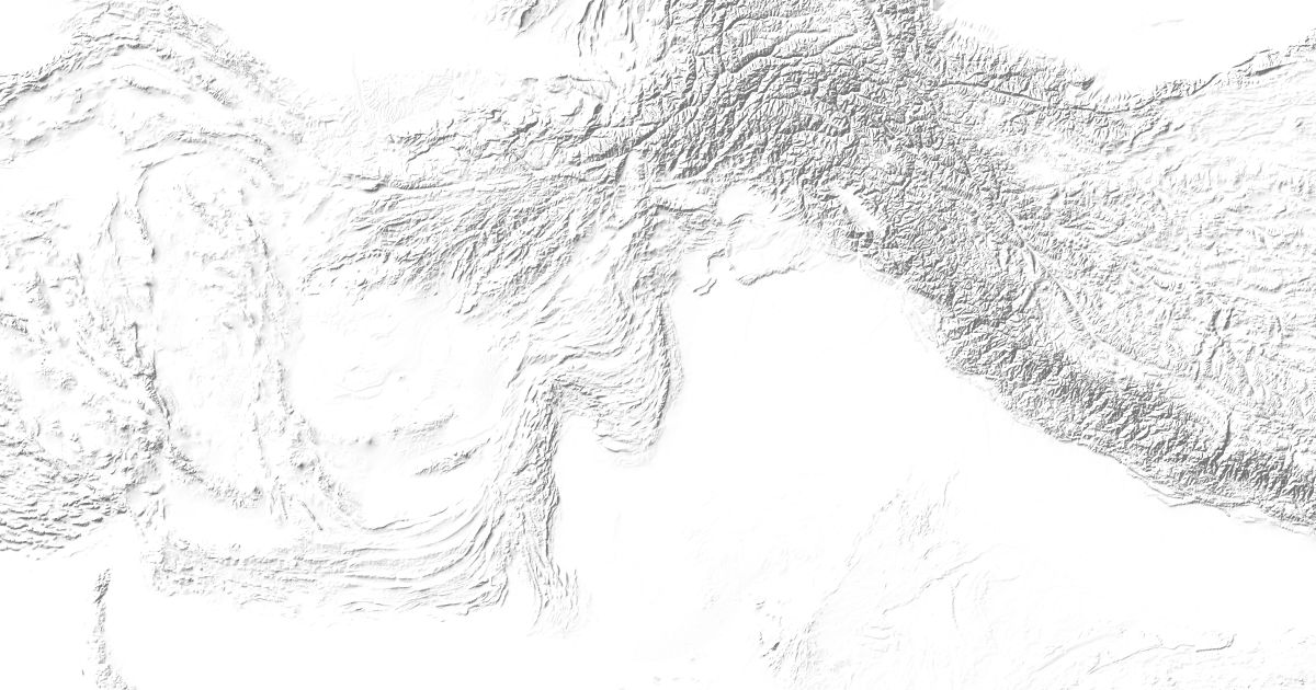 Map of 100 places in Pakistan