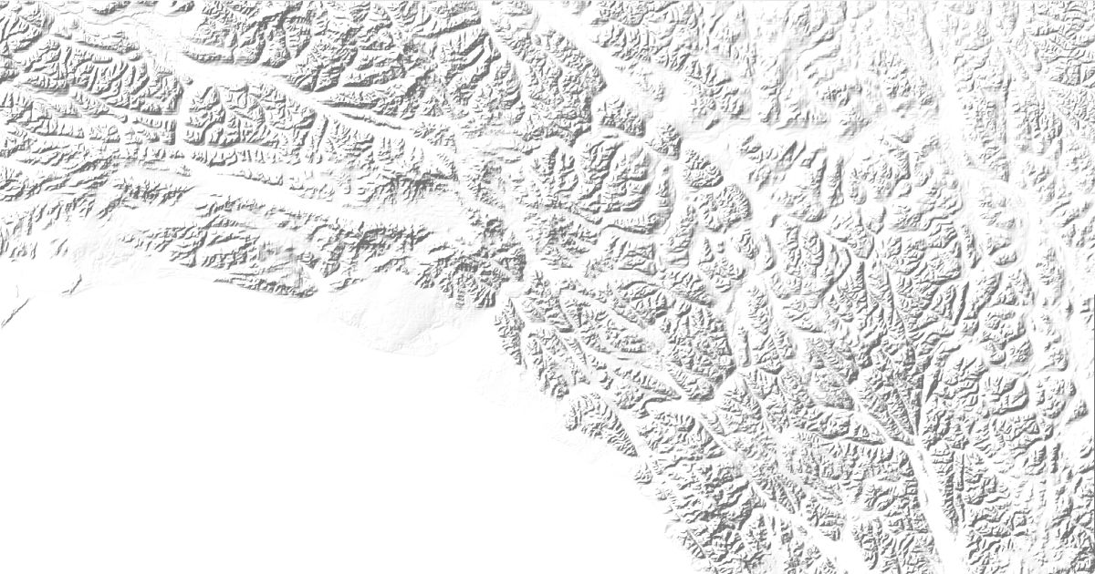 Map of 14 places in Saint Elias Mountains