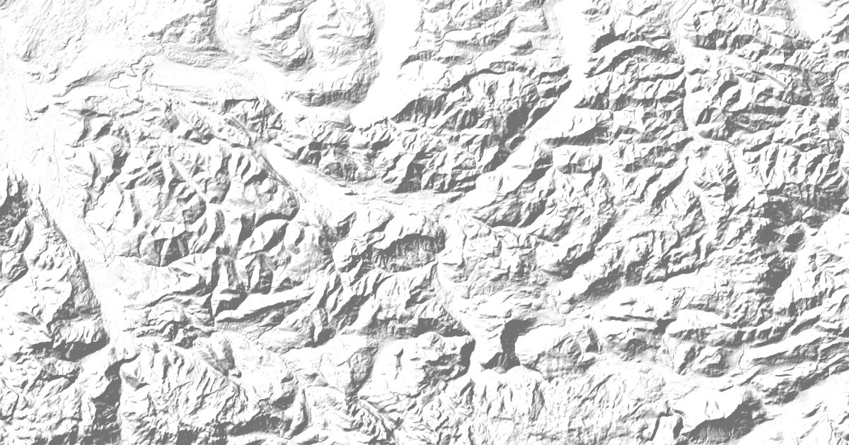 Map of 9 places in Salzkammergut and Upper Austria Alps