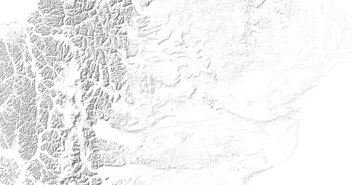Map of 7 places in Santa Cruz Province