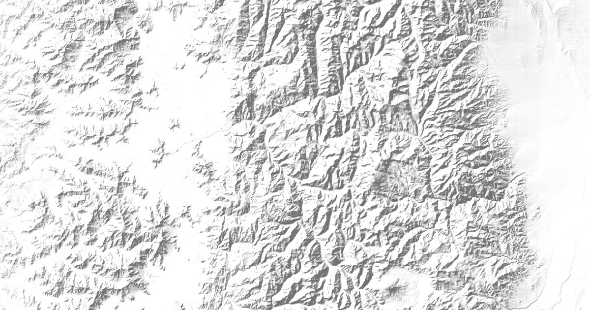 Map of 3 places in Santiago Metropolitan Region