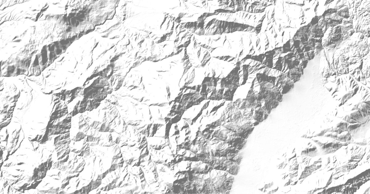 Map of 5 places in Šar Mountains