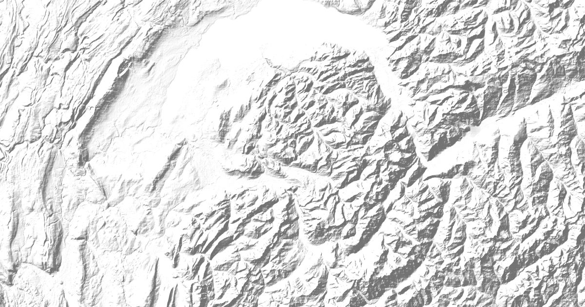 Map of 16 places in Savoy Prealps