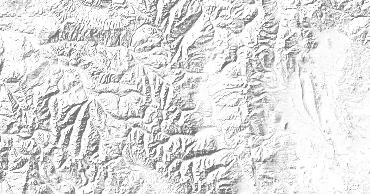 Map of 5 places in Sawatch Range