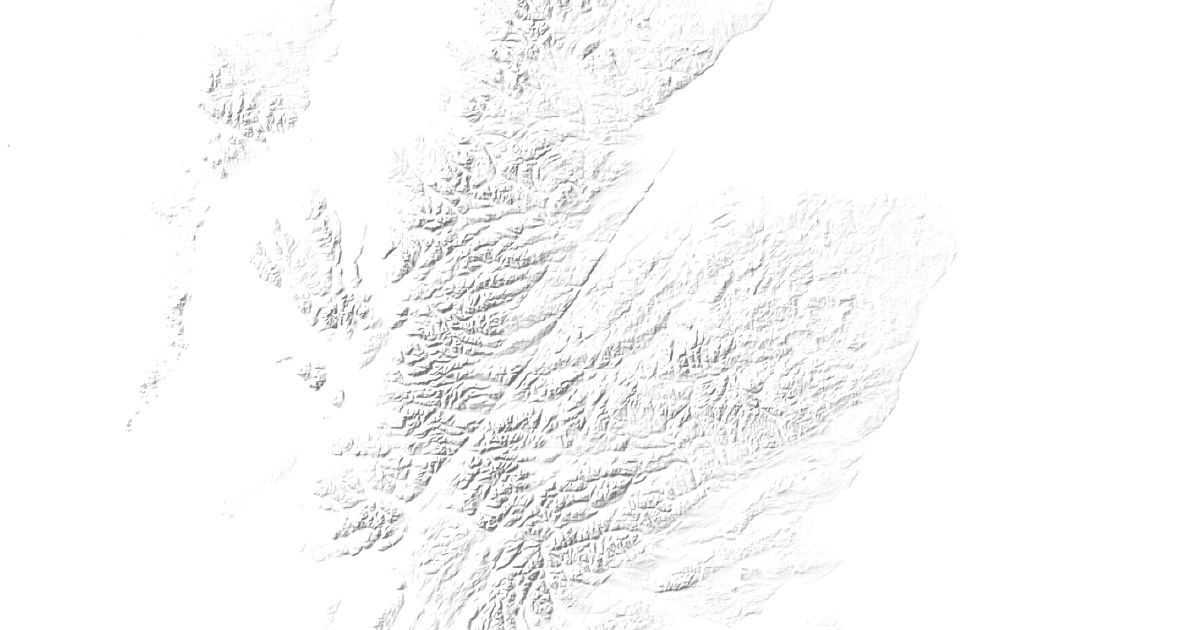 Map of 14 places in Scottish Highlands