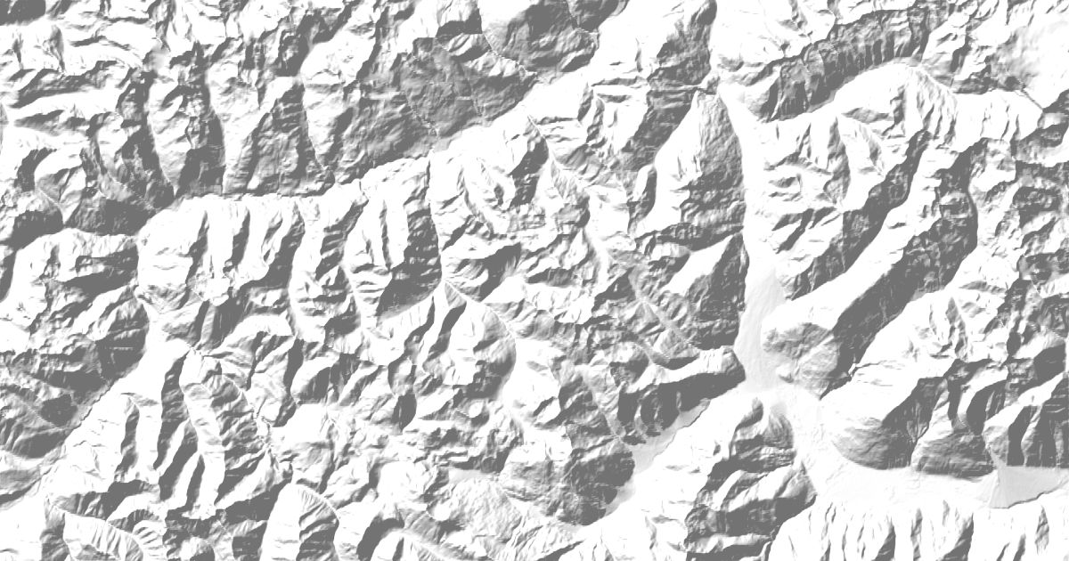 Map of 4 places in Sesvenna Range