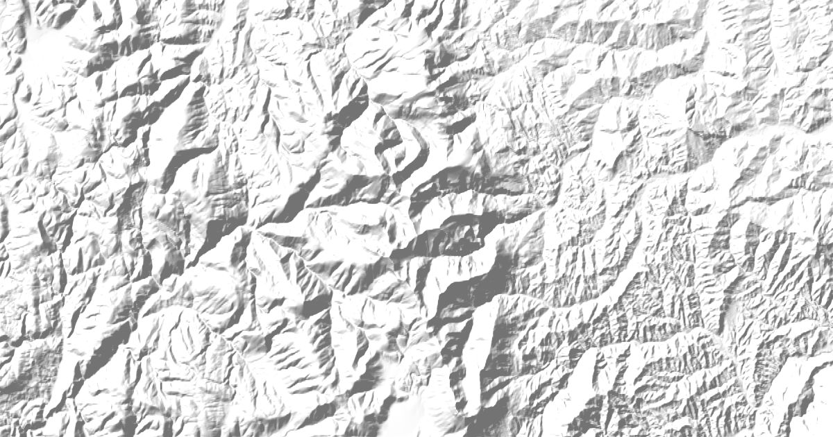 Map of 4 places in Sibillini Mountains