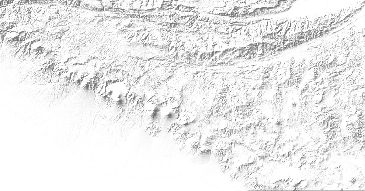Map of 13 places in Sierra Madre de Chiapas