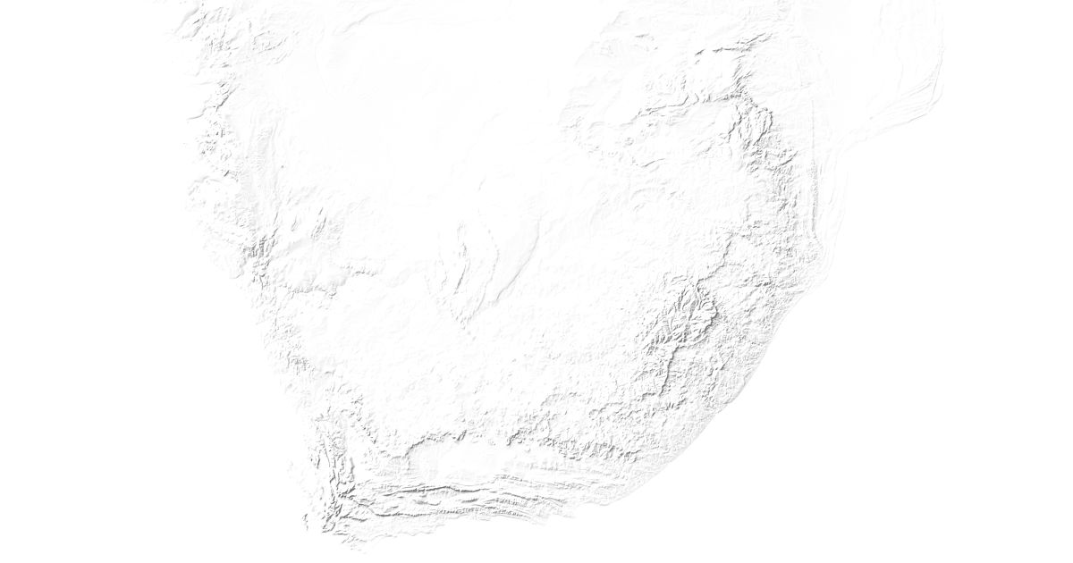 Map of 23 places in South Africa