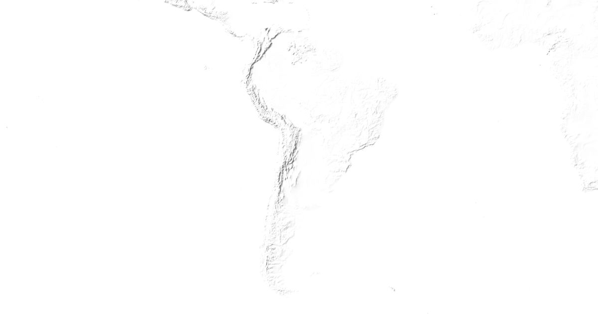 Map of 235 places in South America