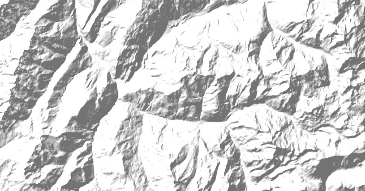 Map of 5 places in South-Western Graian Alps