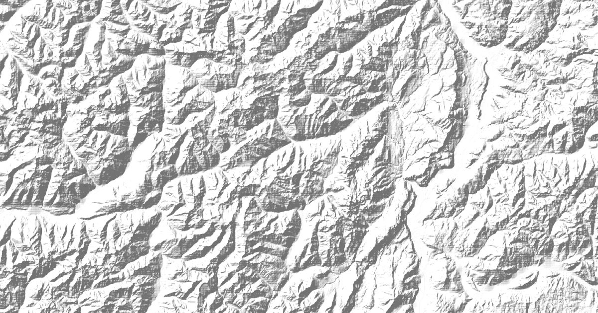Map of 16 places in Southern Rhaetian Alps