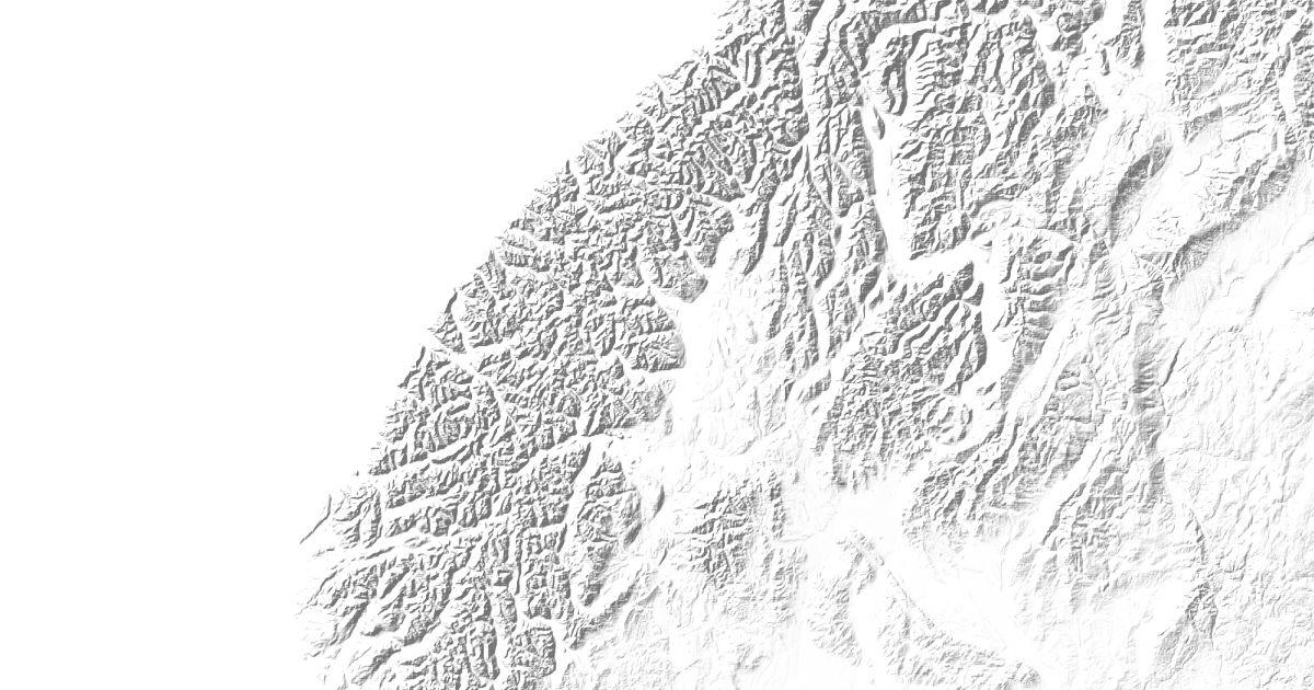Map of 7 places in Southland Region