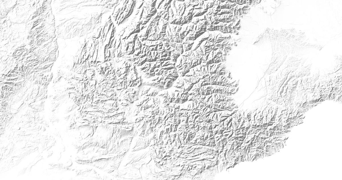 Map of 44 places in Southwestern Alps