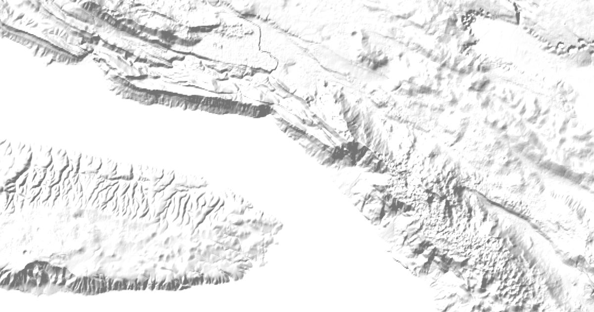 Map of 4 places in Split-Dalmatia County