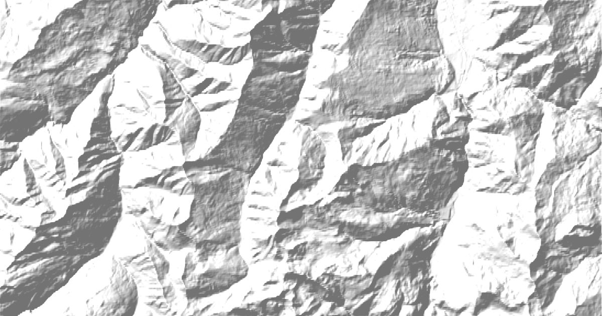 Map of 4 places in Spluga Mountains