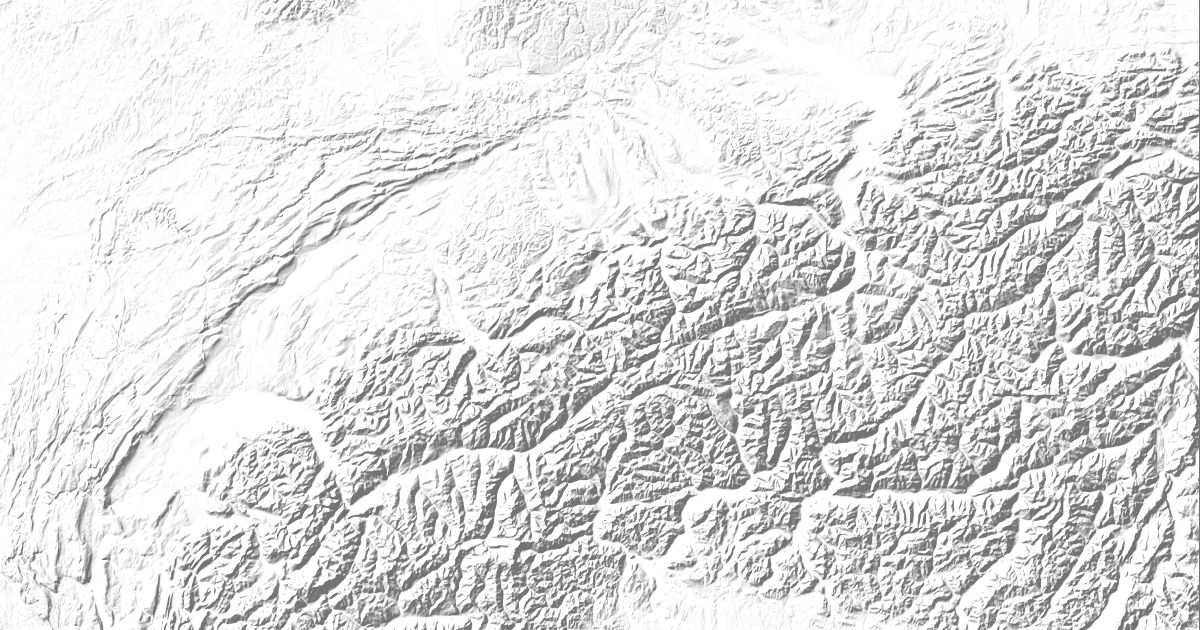 Map of 432 places in Switzerland