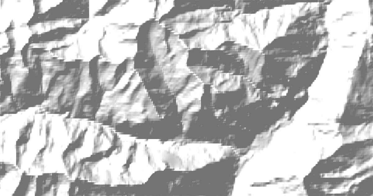 Map of 3 places in Tamina Alps