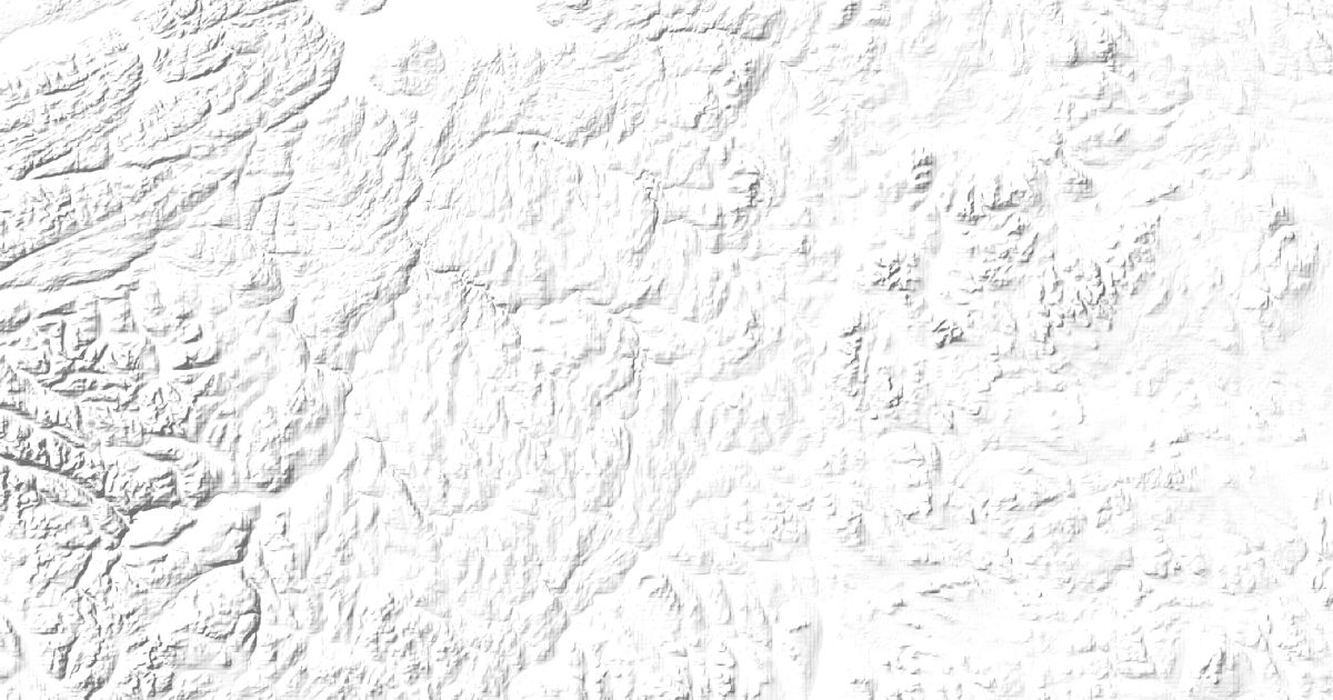 Map of 5 places in Trøndelag