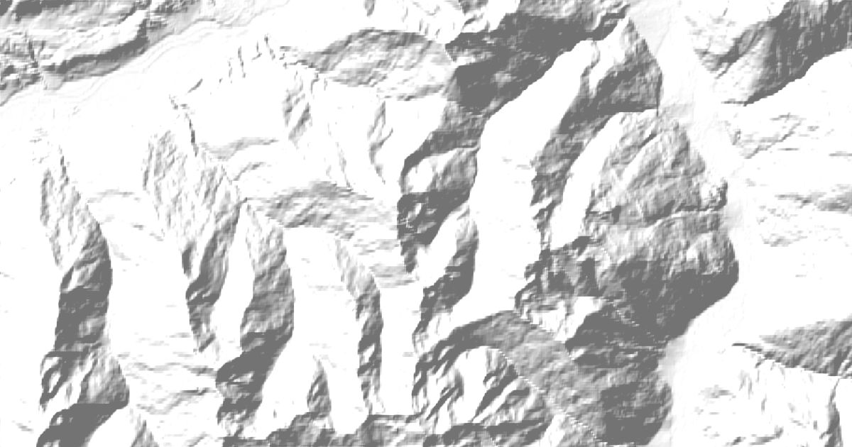 Map of 3 places in Tux Alps