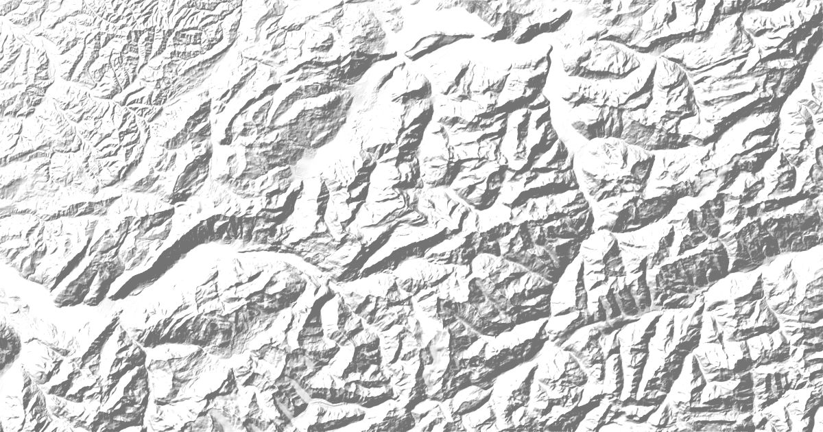 Map of 18 places in Uri Alps