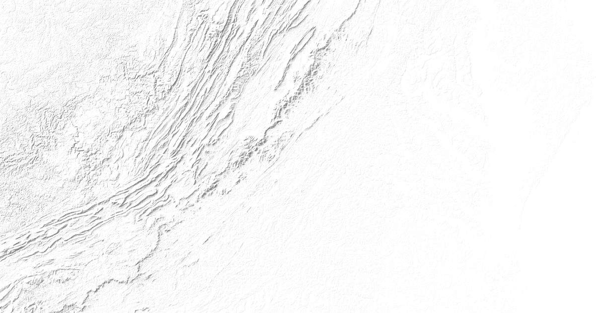 Map of 13 places in Virginia